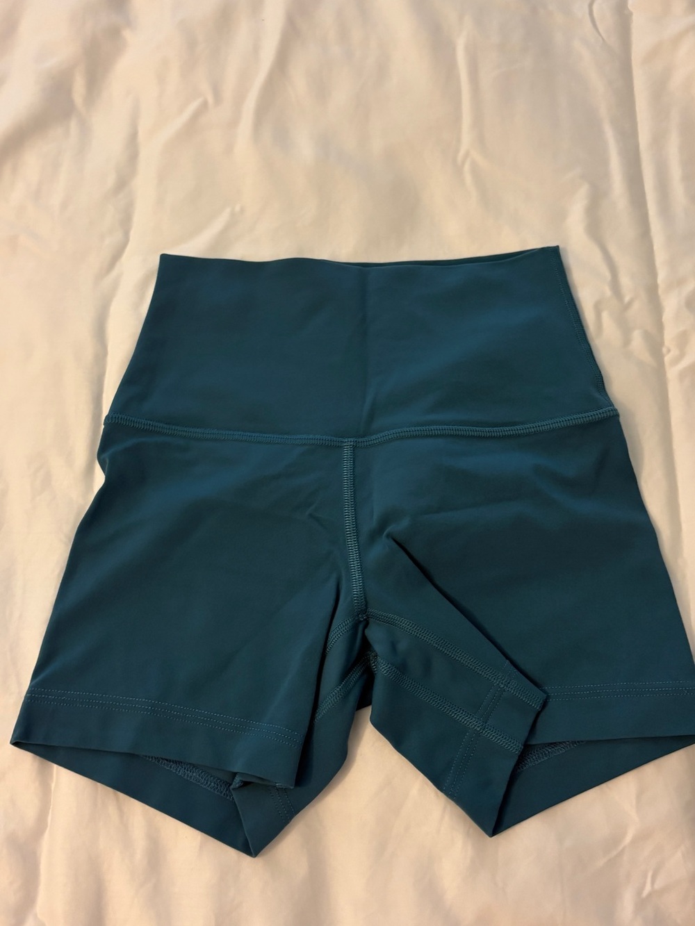 Lululemon Align High-Rise Short Athletic Shorts Blue Green Size 2